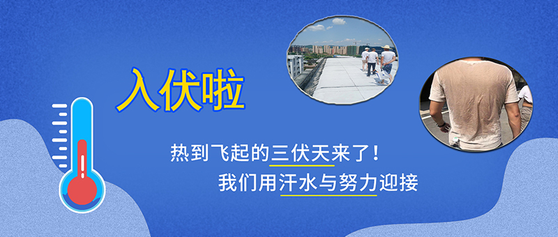 【我们大地人①】热到飞起的三伏天来了！我们用汗水与努力迎接